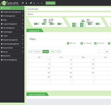 Recyclers Website Screenshot